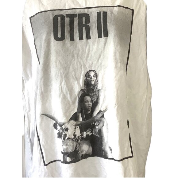 Jay Z Beyonce On The Run OTR II Rap Concert Tee M Raglan Sleeve T-Shirt 2018 - Picture 3 of 7